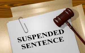 suspended sentence