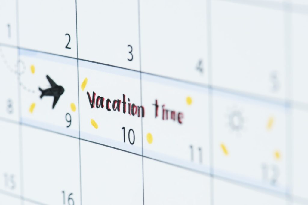 Calendar Vacation